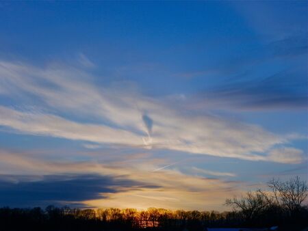 Setting Blueの写真素材