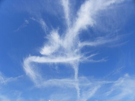 Praying Mantis Cloudの写真素材
