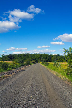 A scenic country road in rural Oregonの写真素材
