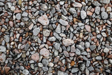 Dry colored stones backgroundの写真素材