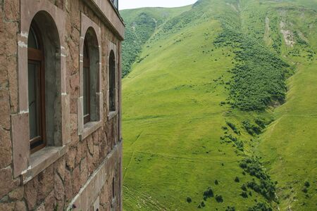 Temple im the mountainsの写真素材