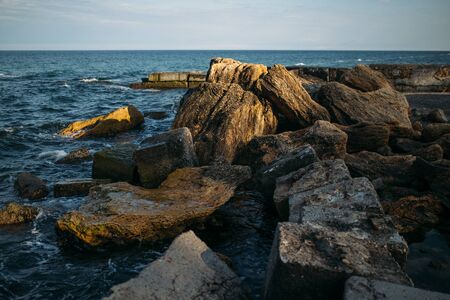 sea stonesの写真素材
