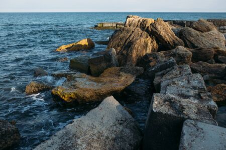 sea stonesの写真素材