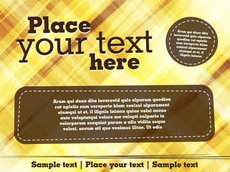 Abstract flyer design のイラスト素材