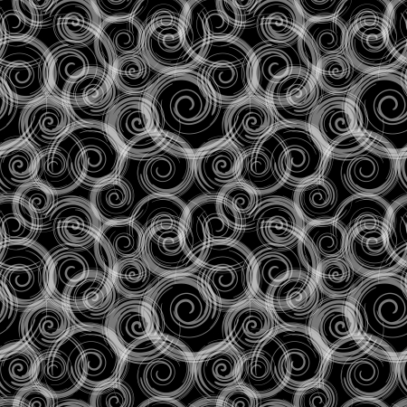 Seamless abstract swirly illustration のイラスト素材