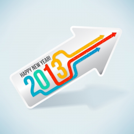 Happy New Year 2013 のイラスト素材