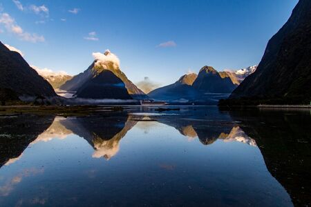 Milford Sound, New Zealandの写真素材