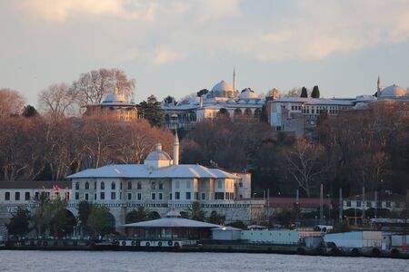 Golden Horn from the Topkapi palaceのeditorial素材