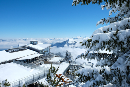 Viewed from Stanserhorn Switzerland.のeditorial素材