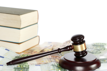 Symbol of law and justice, law and justice concept.の写真素材