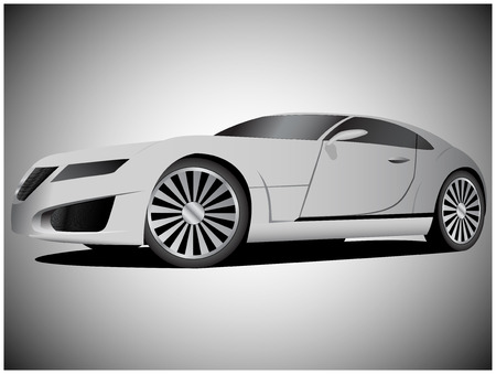 Sport carのイラスト素材