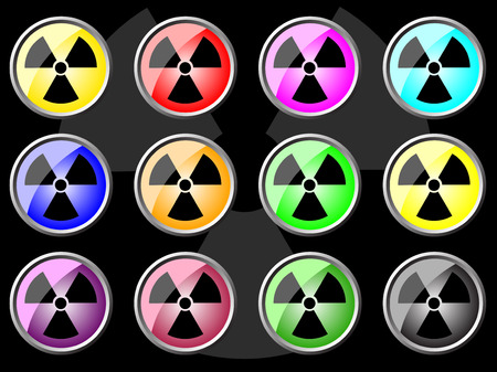 Radiation iconのイラスト素材
