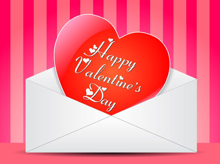 Valentine's Day Cardのイラスト素材