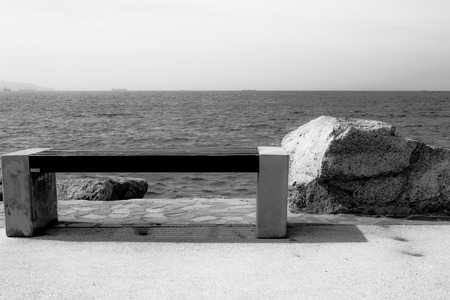 Sea, memories, sitting, waiting, lonely.
