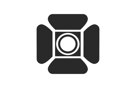 Spotlight  icon.の写真素材