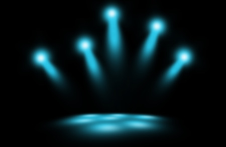 Spotlight stage show entertainment background.の写真素材