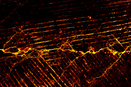 Lava concrete cracked background.の写真素材