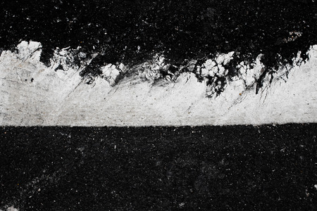 Asphalt white line surface background.の写真素材