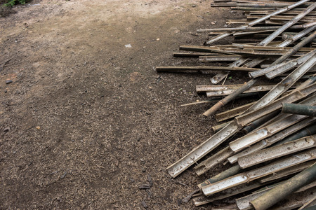 Bamboo background.の写真素材