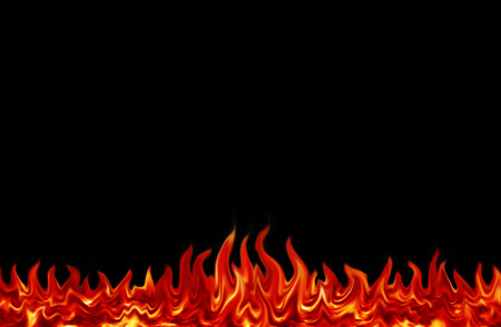 Fire background.の写真素材