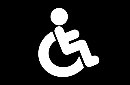 Handicaped icon.の写真素材