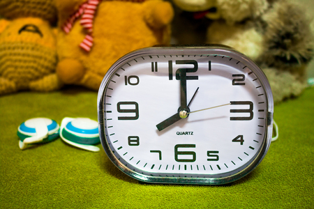 Eight o'clock in the moning.の写真素材