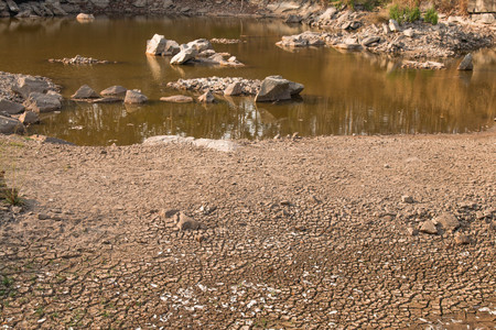 Water shortage textured close up.の写真素材