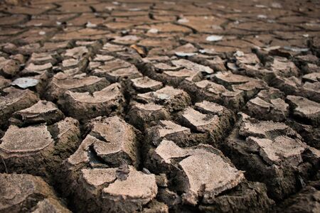 Crack ground texture background.の写真素材