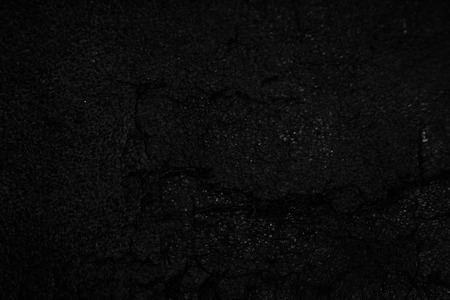 Old black leather texture background.の写真素材