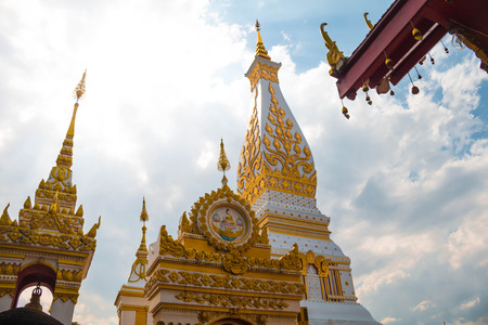 Wat Phra That Phanom Thailand.の写真素材