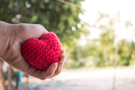 Bring love to give, Love concept.