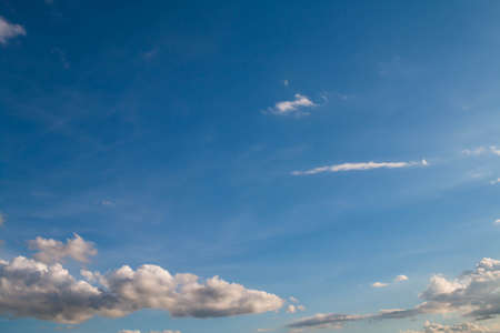 Clear blue sky background.