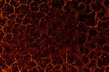 Lava crack asphalt texture surface background.の写真素材