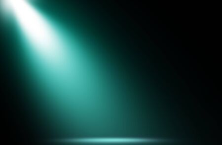 Blue spotlight stage design studio background, Colorful Spotlights.の写真素材
