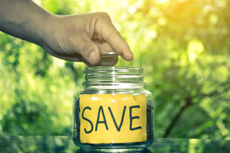Save money concept save money for the future.の写真素材