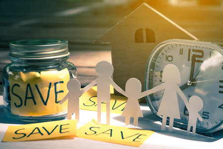 Save money concept save money for the future.の写真素材