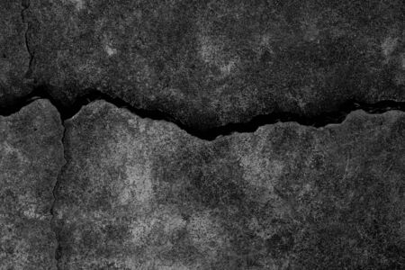 Concrete crack texture background, Vintage cement floor.の写真素材