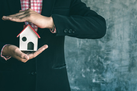 Saving money to buy a home in the future.の写真素材