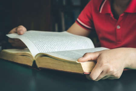 Women read holiday books in a quiet environment.