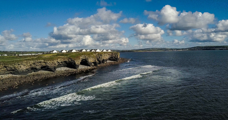 Rocky Shoreline in Clahane, Ireland.