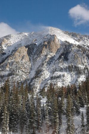 West side of Peak One near Dillon, CO in Summit County