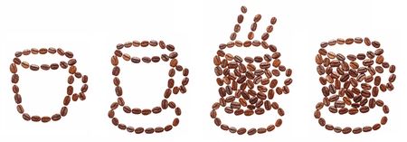 coffee cupsの写真素材