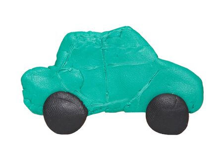 modelling clay carの写真素材