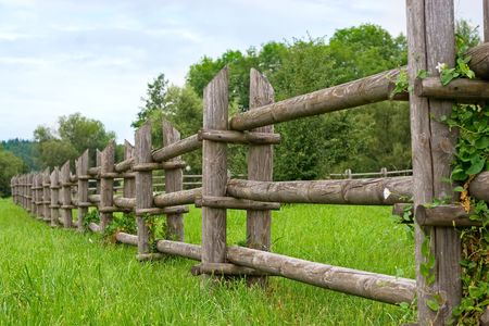fence in the field