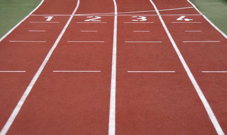 running start line