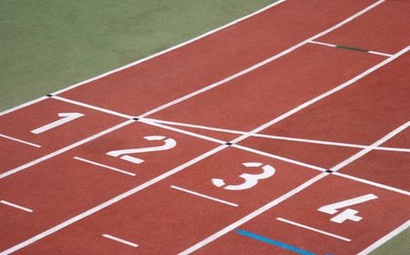 running track start line