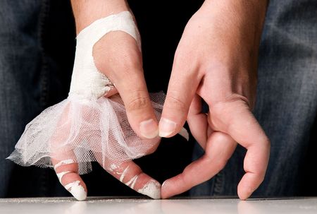 Dancing palmsの写真素材