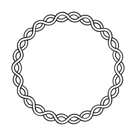 round knotのイラスト素材