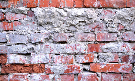 Old brick wall texture backgroundの写真素材