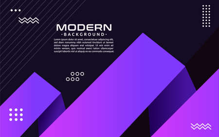 Geometric triangle purple background design. Graphic design element.のイラスト素材